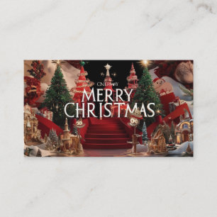 クリスマス応援 名刺