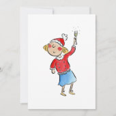 クリスマス応援 招待状 (正面)