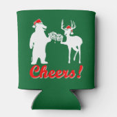 クリスマス応援! 缶クーラー (裏面)