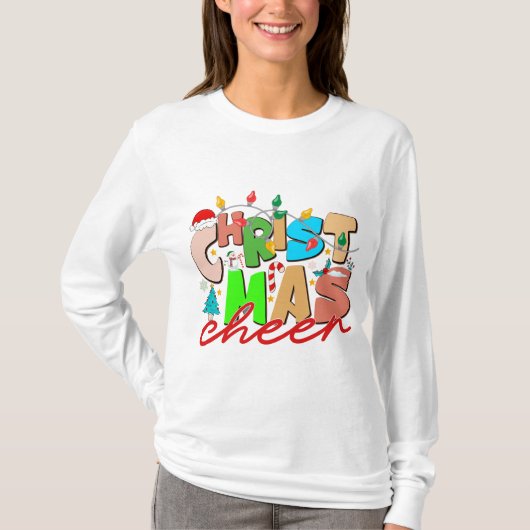 クリスマス応援 Tシャツ (正面)