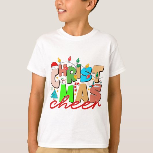 クリスマス応援 Tシャツ (正面)