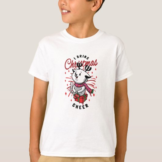 クリスマス応援 Tシャツ (正面)