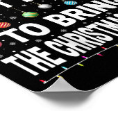 クリスマス応援Chをもたらす可能性が最も高い女性 ポスター (角)