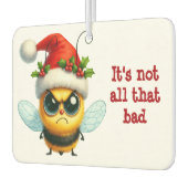 クリスマス怒ミツバチ カーエアーフレッシュナー (左)