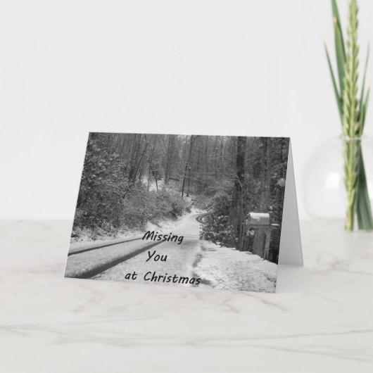 クリスマス恋しく思に私の双子が シーズンカード (正面)