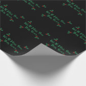 クリスマス恋しく思を楽しみたい ラッピングペーパー (角)