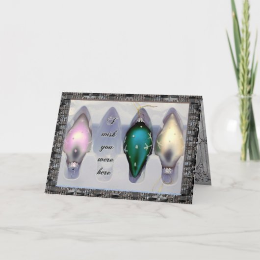 クリスマス恋しく思カード シーズンカード (正面)