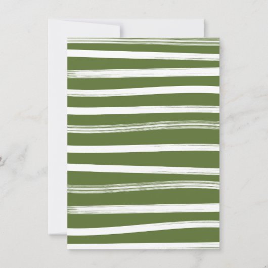 クリスマス恐竜の誕生日パーティーの招待状 招待状 (裏面)