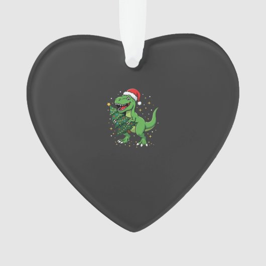 クリスマス恐竜サンタTレックス オーナメント (正面)