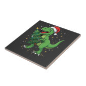 クリスマス恐竜サンタTレックス タイル (側面)