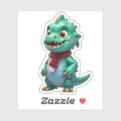 クリスマス恐竜 シール (シート)