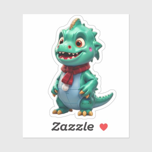 クリスマス恐竜 シール (シート)