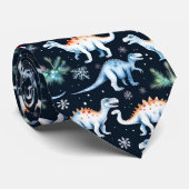 クリスマス恐竜 ネクタイ (ロール)