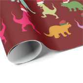 クリスマス恐竜 ラッピングペーパー (ロールコーナー)