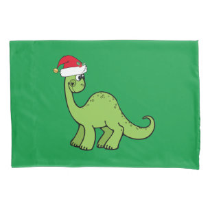 クリスマス恐竜 枕カバー