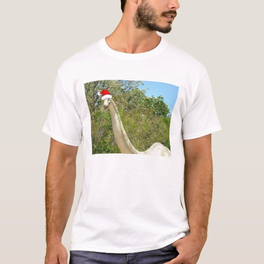 クリスマス恐竜 Tシャツ (正面)