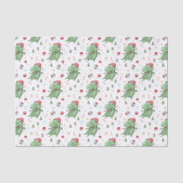 クリスマス恐竜Tレックス 薄葉紙