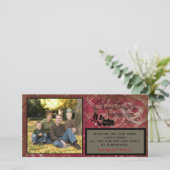 クリスマス恵みの写真カード シーズンカード (スタンド正面)