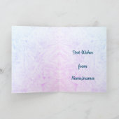 クリスマス恵みの美しい言葉 カード (内部)