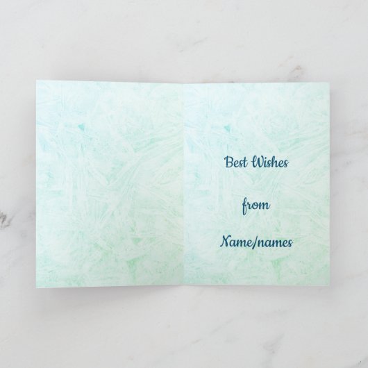 クリスマス恵みの美しい言葉 カード (内部)