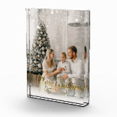 クリスマス恵みエレガントホリデーフォトカード フォトブロック (右)