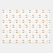 クリスマス恵みエンジェルラッピング紙 – ボーイズ ラッピングペーパーシート (正面2)