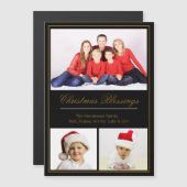 クリスマス恵みカスタム家族の写真 (正面/裏面)
