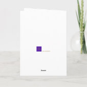 クリスマス恵みカスタム家族の写真 カード (裏面)