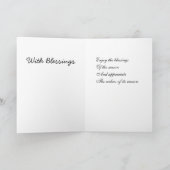 クリスマス恵みカード シーズンカード (内部)