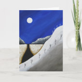 クリスマス恵みグリーティングカードデザートサウスウエスト シーズンカード (正面)