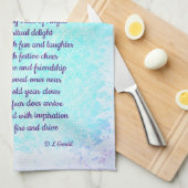 クリスマス恵みナンキッチンタオル キッチンタオル (四つ折り)