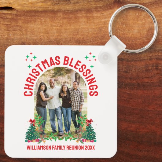 クリスマス恵みファミリー懇親会マッチンググループ キーホルダー (裏面)