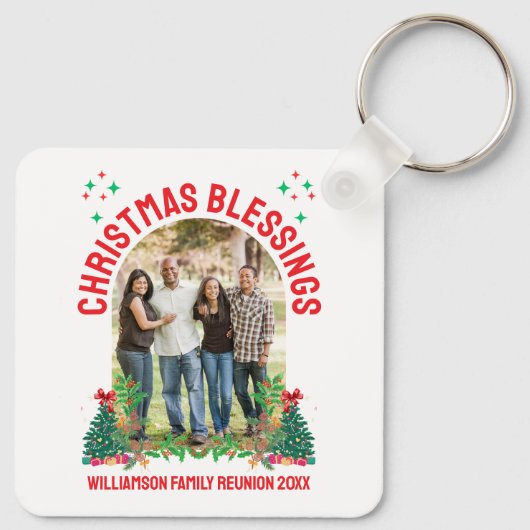 クリスマス恵みファミリー懇親会マッチンググループ キーホルダー (裏面)