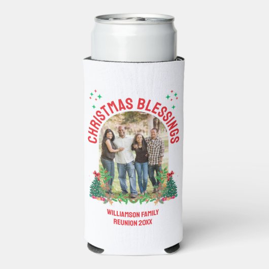 クリスマス恵みファミリー懇親会マッチンググループ スリム缶クーラー (Seltzer裏面)