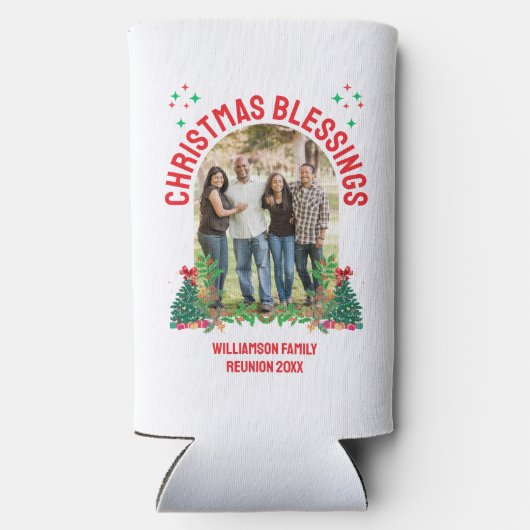 クリスマス恵みファミリー懇親会マッチンググループ スリム缶クーラー (裏面)