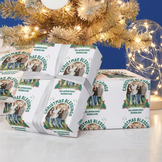 クリスマス恵みファミリー懇親会マッチンググループ ラッピングペーパー (クリスマス)