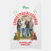 クリスマス恵みファミリー懇親会土産 キッチンタオル (縦)