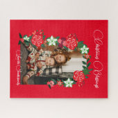 クリスマス恵みフローラ ジグソーパズル (横)