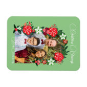 クリスマス恵みフローラ マグネット (横)