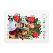 クリスマス恵みフローラ マグネット (横)