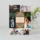 クリスマス恵みホリデーフォトフォイルカード 箔シーズンカード (立ち正面)