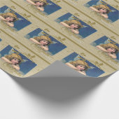 クリスマス恵み天使 ラッピングペーパー (角)