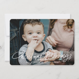 クリスマス恵み手書宗教 シーズンカード