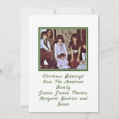 クリスマス恵み (裏面)