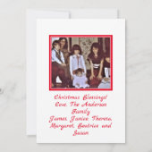 クリスマス恵み (裏面)