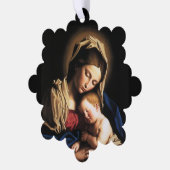 クリスマス恵み オーナメントカード (左)