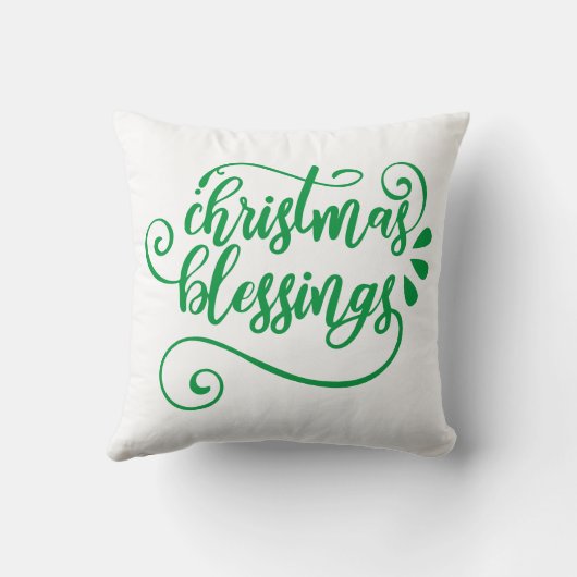 クリスマス恵み クッション (裏面)