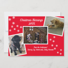 クリスマス恵み シーズンカード