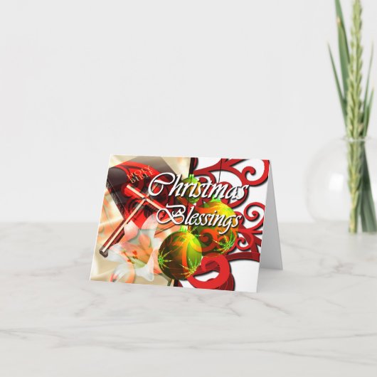 クリスマス恵み シーズンカード (正面)