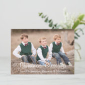 クリスマス恵み シーズンカード (スタンド正面)